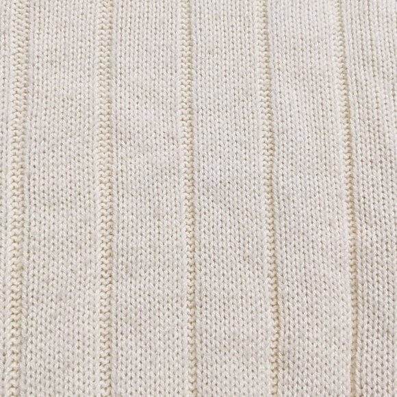 Vintage 80s TROY HILL Button Close Cream Letterman's Taylor Swift-like Cardigan - Picture 2 of 5